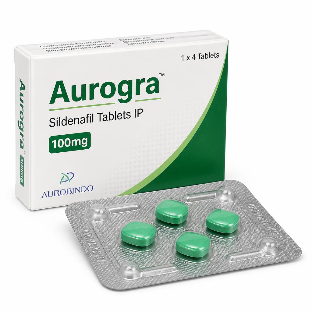 Buy Generic Viagra — Aurogra (Sildenafil Citrate) online worldwide — Aurochem — $0.80 per pill