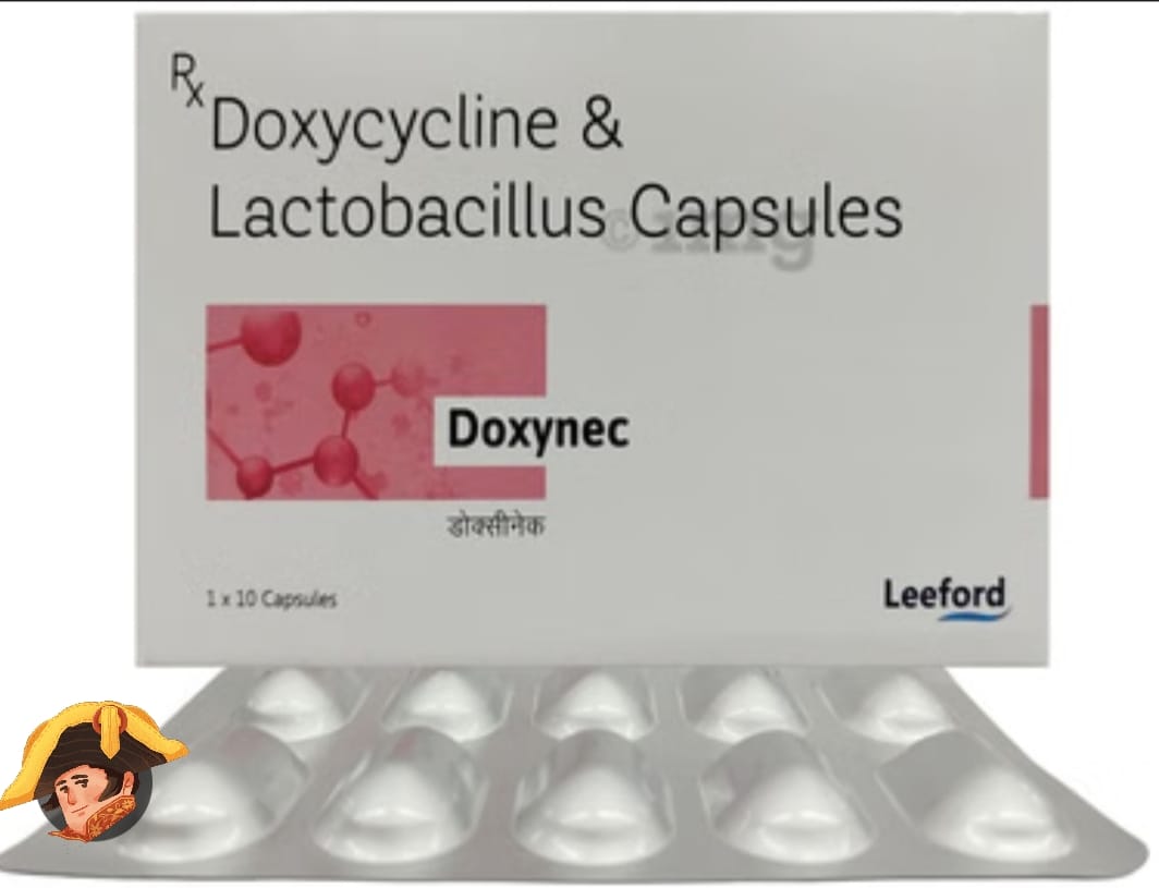 Buy Doxycycline 100mg online worldwide — Generic — $0.80 per pill
